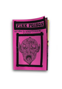 Pink Poison - 'Return to Infancy' & 'Find Me a Light' Ltd Edition Cassette & Zine Duo - Black