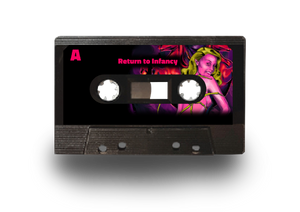 Pink Poison - 'Return to Infancy' & 'Find Me a Light' Ltd Edition Cassette & Zine Duo - Black