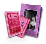 Load image into Gallery viewer, bigfatbig - Rockin&#39; and Rollin&#39; and Whatnot Limited Edition Transparent Pink Cassette &amp; Zine Duo
