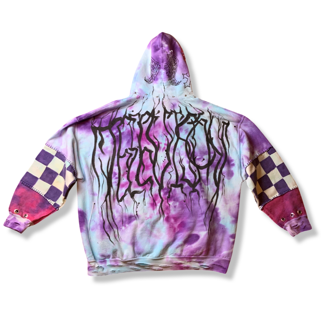 Reworked Bruised Metal Hoodie - 2XL