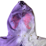 Load image into Gallery viewer, Hand Painted DIY Purple Hoodie
