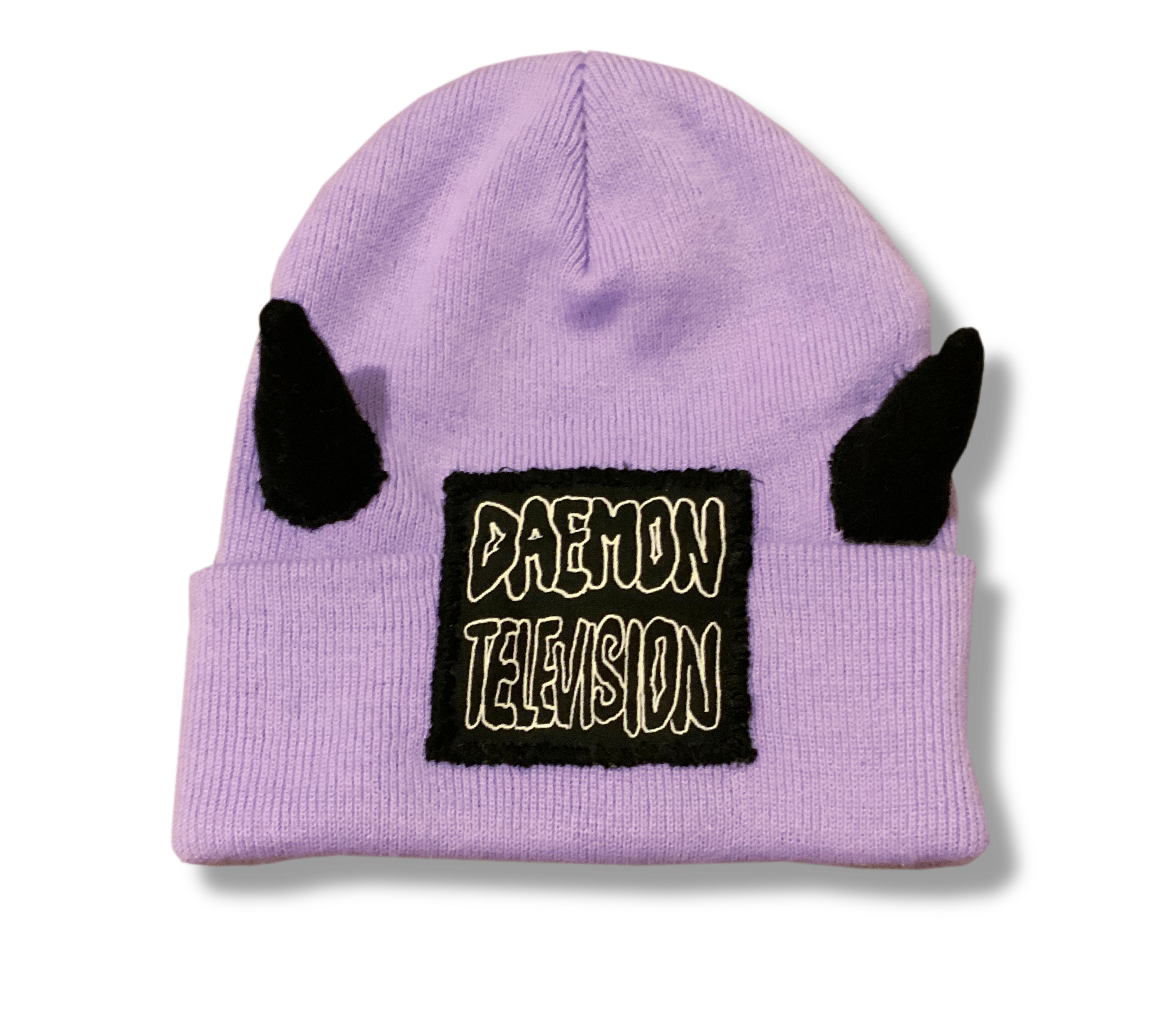 Hand Sewn Plushie Horn Beanie