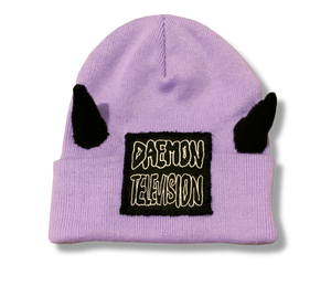 Hand Sewn Plushie Horn Beanie