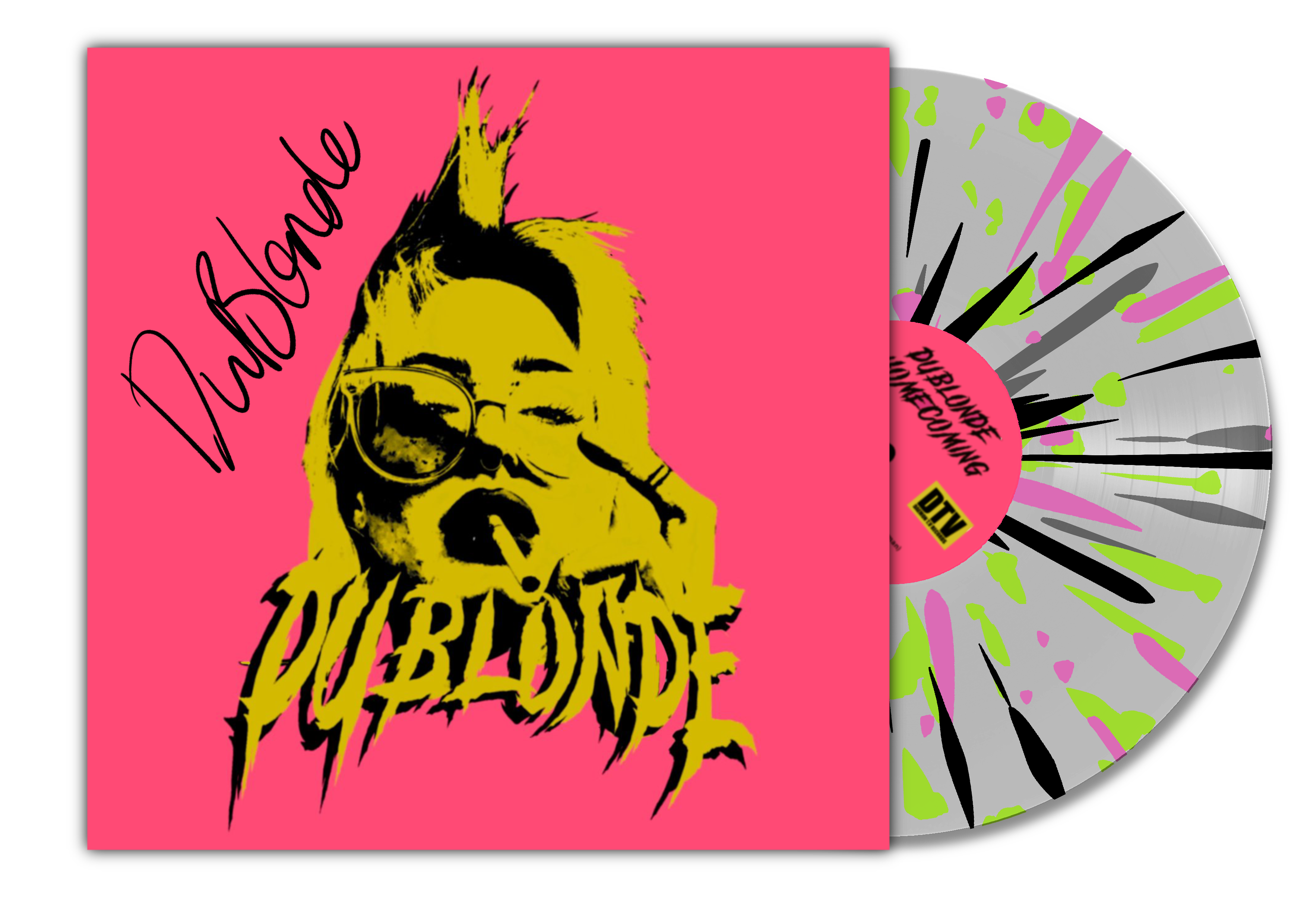 Signed Splatter Vinyl Du Blonde Homecoming