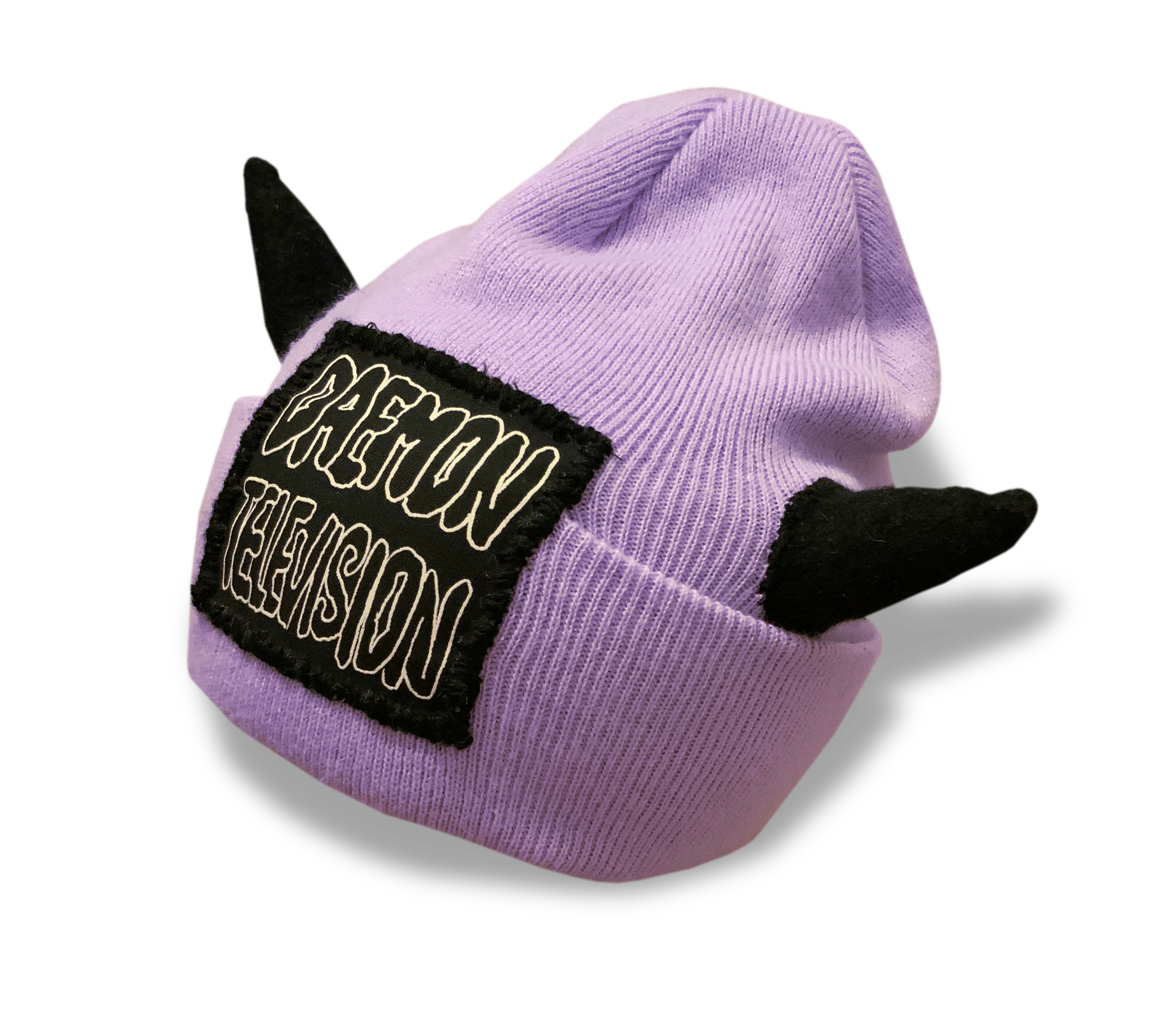 Hand Sewn Plushie Horn Beanie