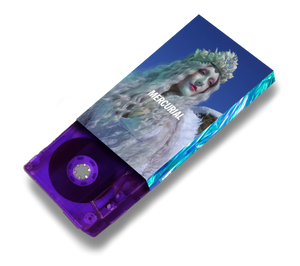 Elisabeth Elektra - ‘Mercurial’ Ltd Edition Cassette Mini Zine Duo - Transparent Purple