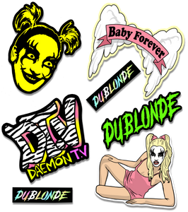 Official Du Blonde Sticker Pack